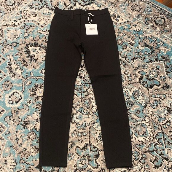 Women’s PISTOLA ALINE NIGHT OUT Black Pants - Picture 2 of 10